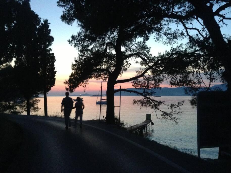 Lovely Split Level Apartment With Sea View, Pool, Free Parking And Wifi Cavtat Luaran gambar